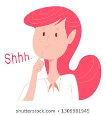 Shhh Cartoon Images, Stock Photos & Vectors | Shutterstock